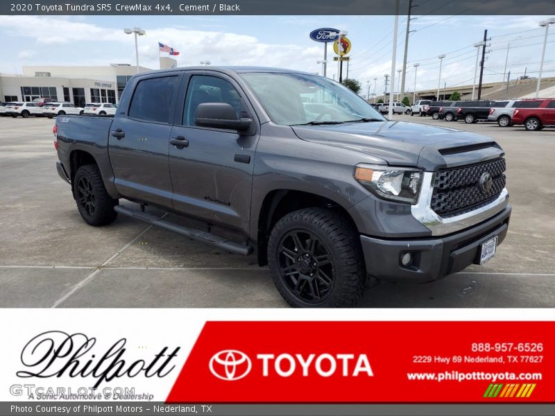Cement / Black 2020 Toyota Tundra SR5 CrewMax 4x4