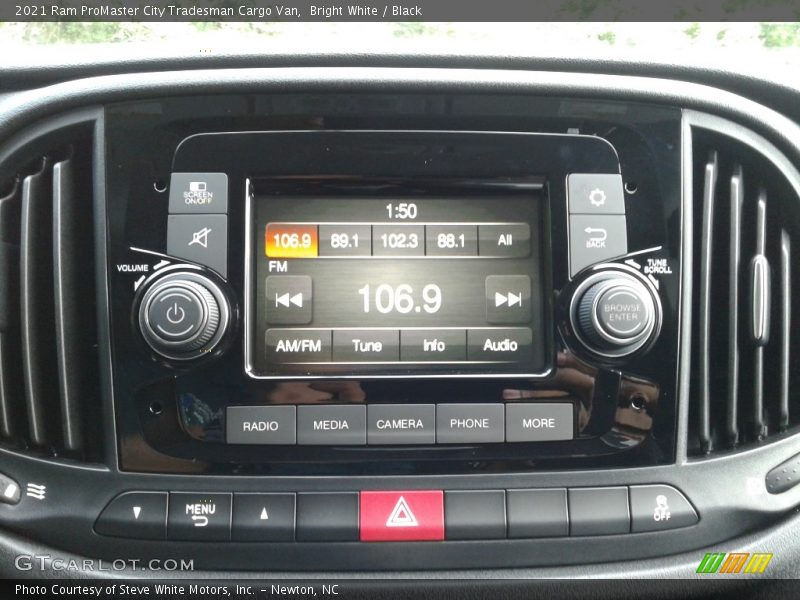 Audio System of 2021 ProMaster City Tradesman Cargo Van