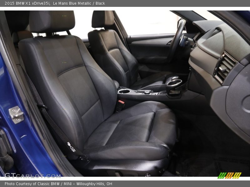Le Mans Blue Metallic / Black 2015 BMW X1 xDrive35i
