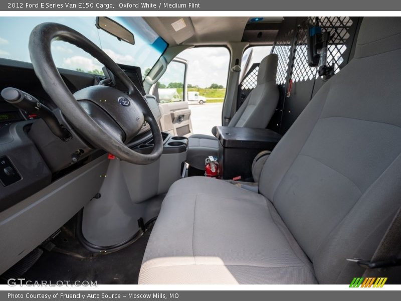 Oxford White / Medium Flint 2012 Ford E Series Van E150 Cargo