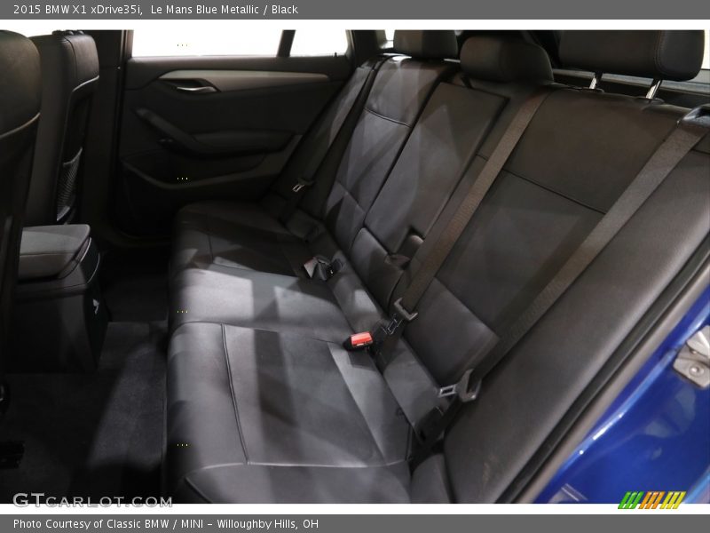 Le Mans Blue Metallic / Black 2015 BMW X1 xDrive35i
