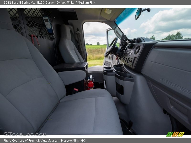 Oxford White / Medium Flint 2012 Ford E Series Van E150 Cargo