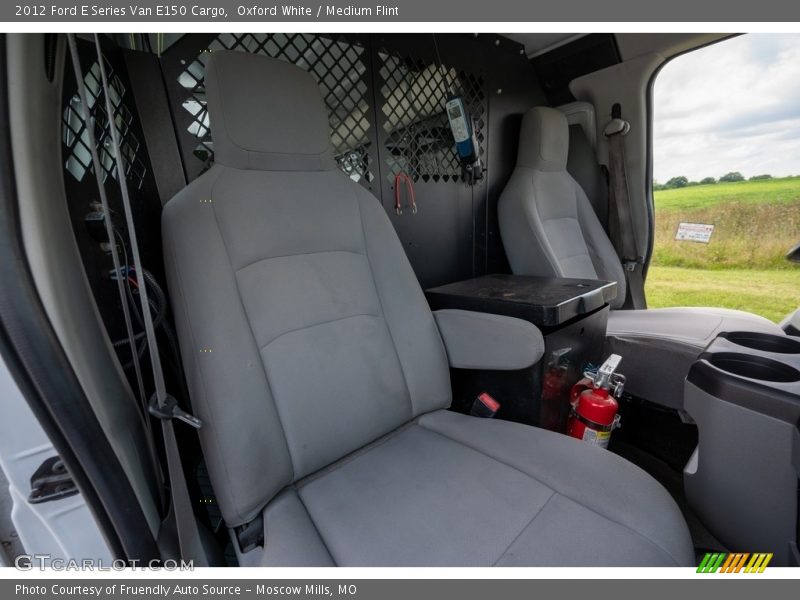 Oxford White / Medium Flint 2012 Ford E Series Van E150 Cargo