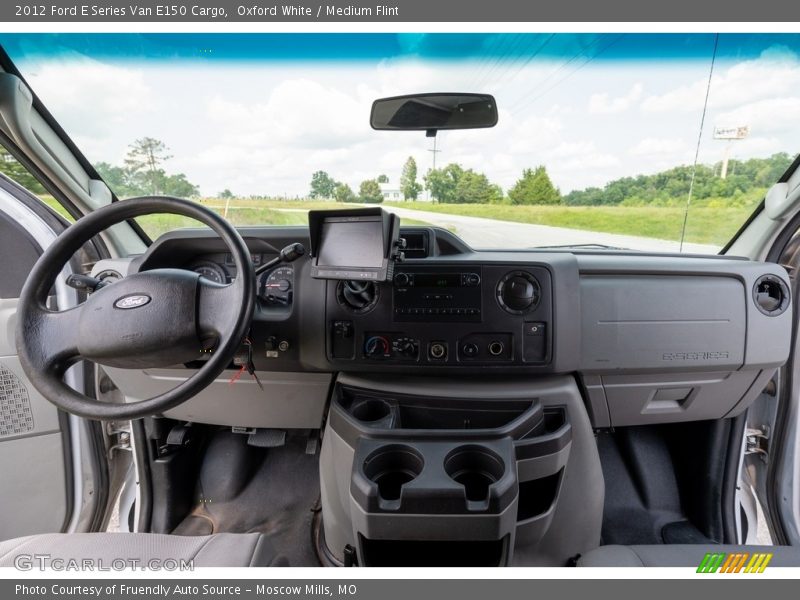 Oxford White / Medium Flint 2012 Ford E Series Van E150 Cargo