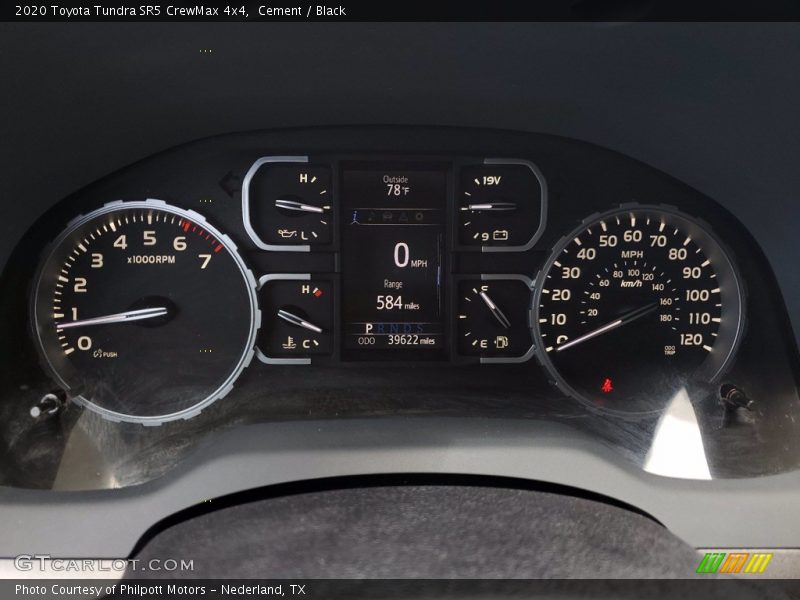 Cement / Black 2020 Toyota Tundra SR5 CrewMax 4x4