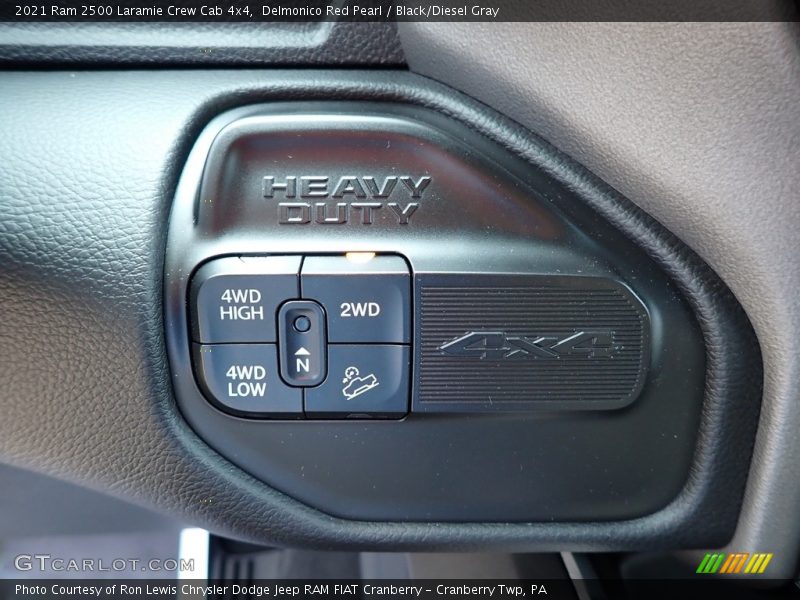 Delmonico Red Pearl / Black/Diesel Gray 2021 Ram 2500 Laramie Crew Cab 4x4
