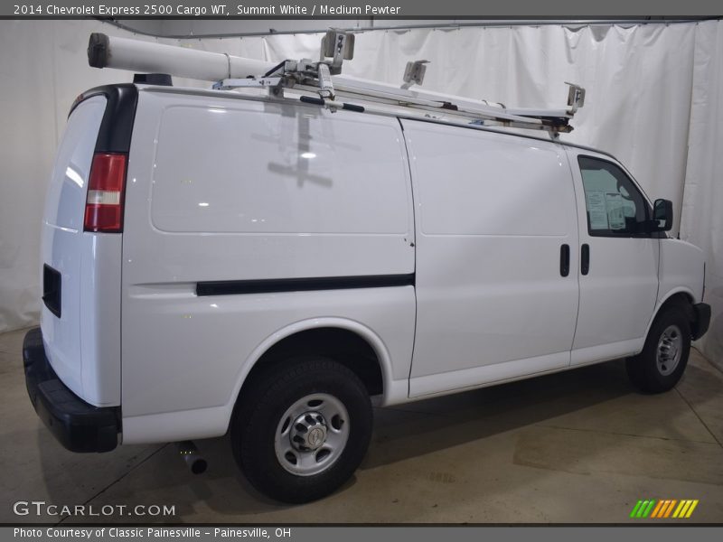 Summit White / Medium Pewter 2014 Chevrolet Express 2500 Cargo WT