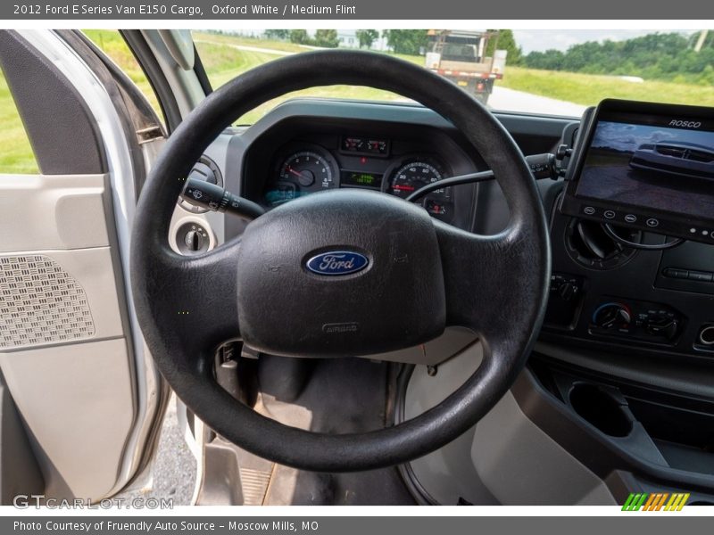 Oxford White / Medium Flint 2012 Ford E Series Van E150 Cargo