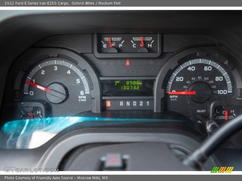 Oxford White / Medium Flint 2012 Ford E Series Van E150 Cargo