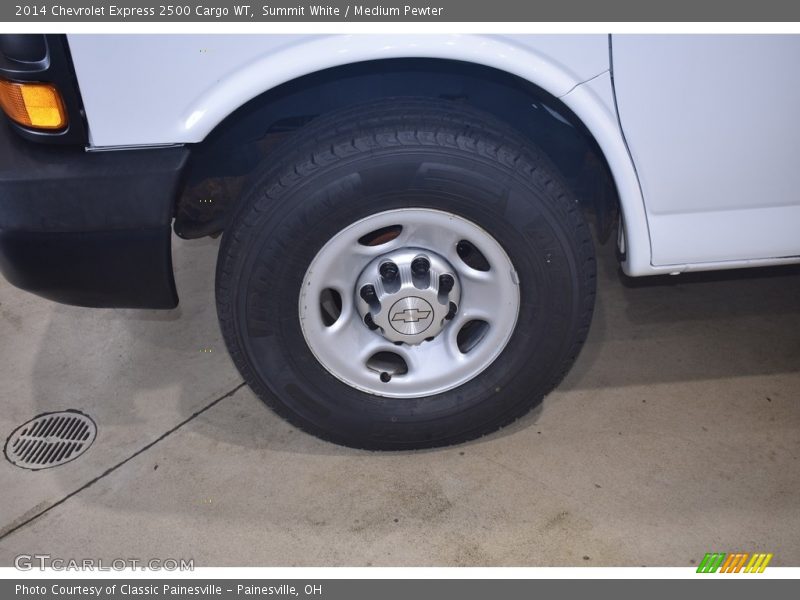 Summit White / Medium Pewter 2014 Chevrolet Express 2500 Cargo WT