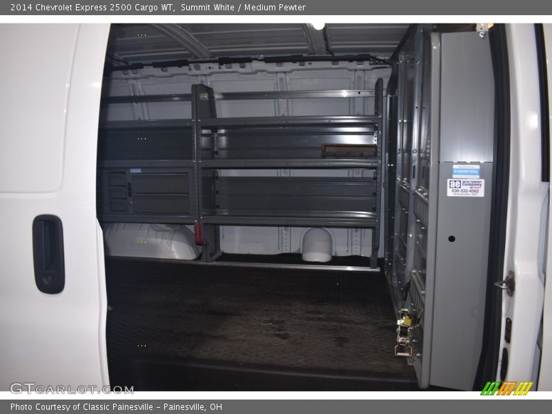 Summit White / Medium Pewter 2014 Chevrolet Express 2500 Cargo WT