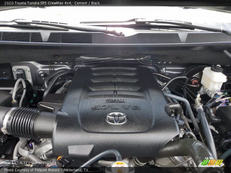 Cement / Black 2020 Toyota Tundra SR5 CrewMax 4x4
