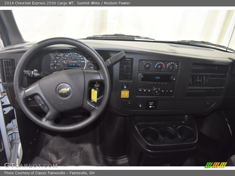 Summit White / Medium Pewter 2014 Chevrolet Express 2500 Cargo WT