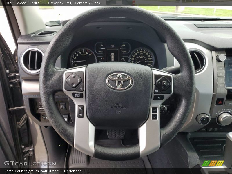 Cement / Black 2020 Toyota Tundra SR5 CrewMax 4x4