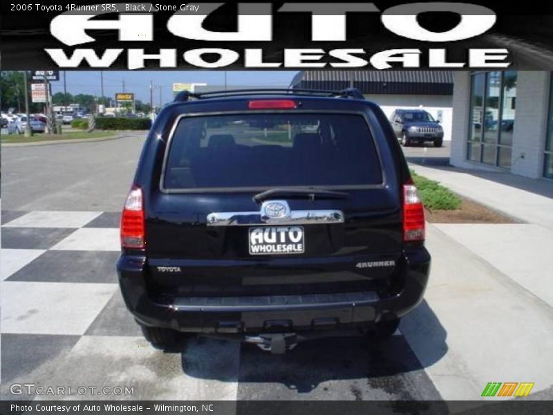 Black / Stone Gray 2006 Toyota 4Runner SR5