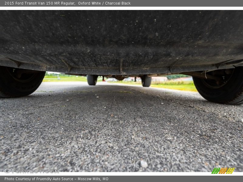 Oxford White / Charcoal Black 2015 Ford Transit Van 150 MR Regular
