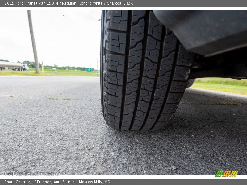 Oxford White / Charcoal Black 2015 Ford Transit Van 150 MR Regular