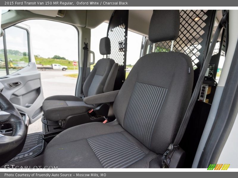 Oxford White / Charcoal Black 2015 Ford Transit Van 150 MR Regular
