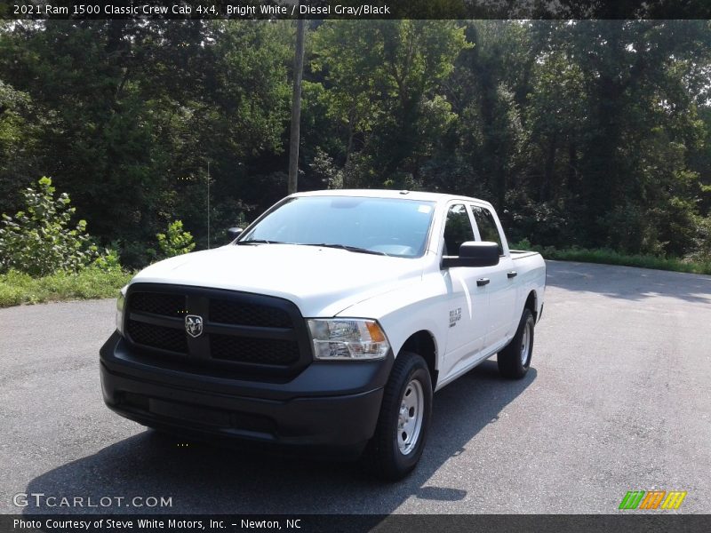 Bright White / Diesel Gray/Black 2021 Ram 1500 Classic Crew Cab 4x4