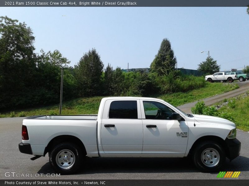 Bright White / Diesel Gray/Black 2021 Ram 1500 Classic Crew Cab 4x4