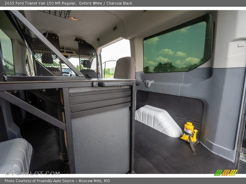 Oxford White / Charcoal Black 2015 Ford Transit Van 150 MR Regular