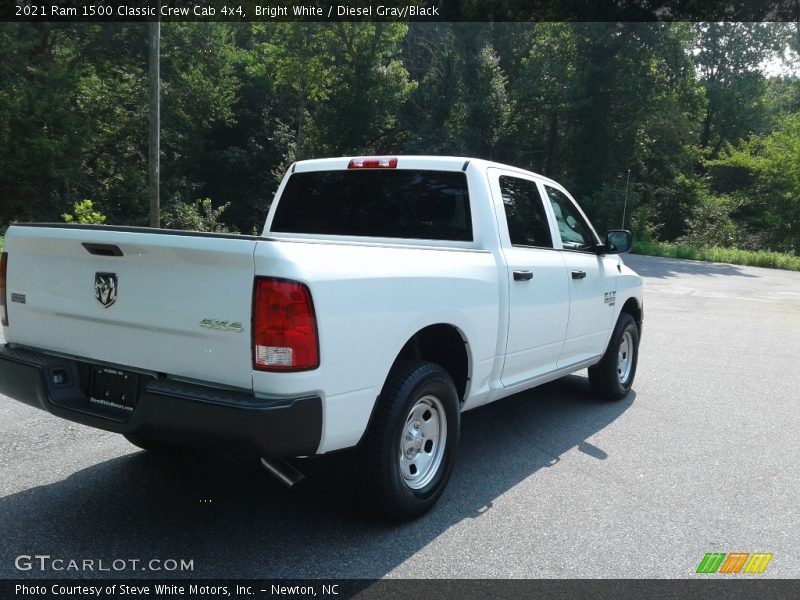 Bright White / Diesel Gray/Black 2021 Ram 1500 Classic Crew Cab 4x4