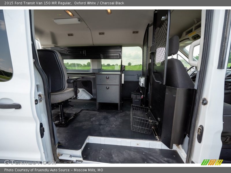Oxford White / Charcoal Black 2015 Ford Transit Van 150 MR Regular