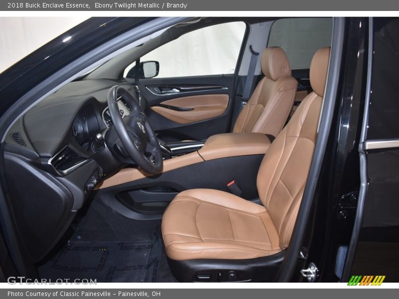  2018 Enclave Essence Brandy Interior