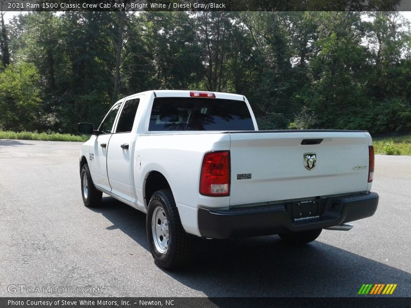 Bright White / Diesel Gray/Black 2021 Ram 1500 Classic Crew Cab 4x4
