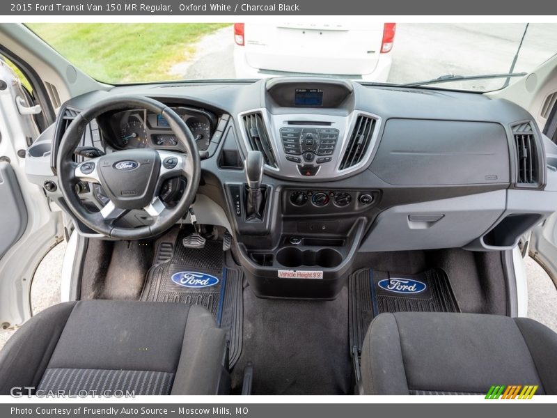  2015 Transit Van 150 MR Regular Charcoal Black Interior