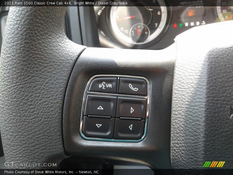 Bright White / Diesel Gray/Black 2021 Ram 1500 Classic Crew Cab 4x4