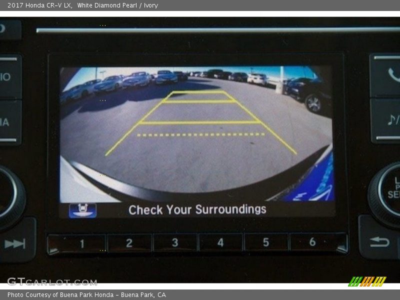 White Diamond Pearl / Ivory 2017 Honda CR-V LX