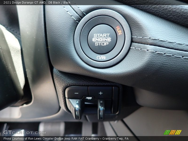 Controls of 2021 Durango GT AWD