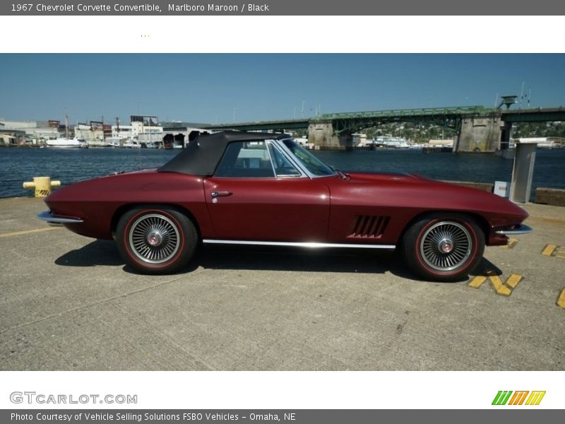  1967 Corvette Convertible Marlboro Maroon