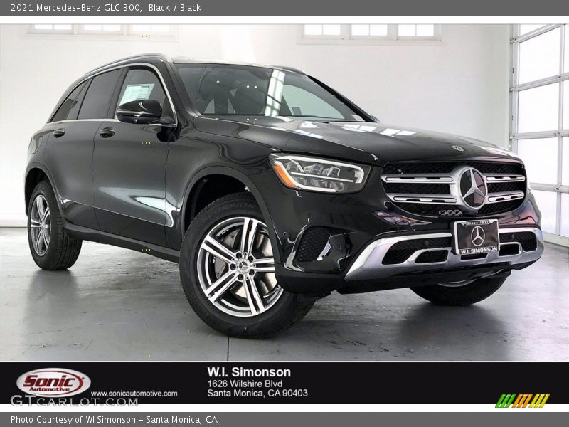 Black / Black 2021 Mercedes-Benz GLC 300