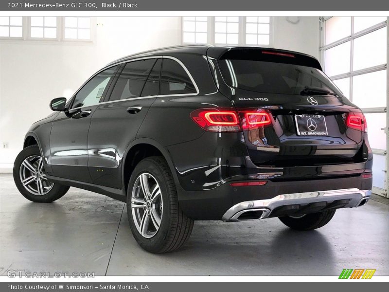 Black / Black 2021 Mercedes-Benz GLC 300
