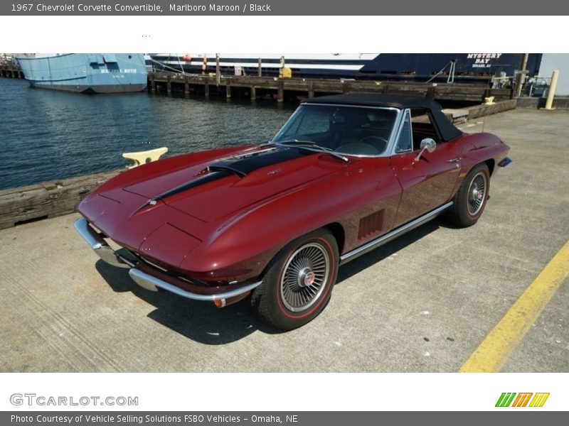 Front 3/4 View of 1967 Corvette Convertible