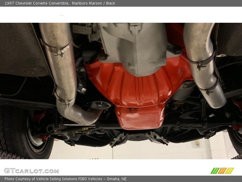 Undercarriage of 1967 Corvette Convertible