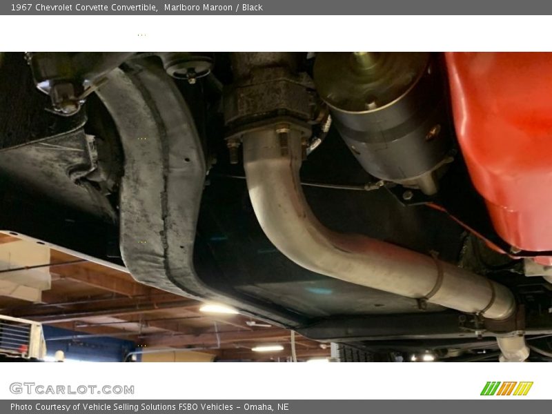 Undercarriage of 1967 Corvette Convertible