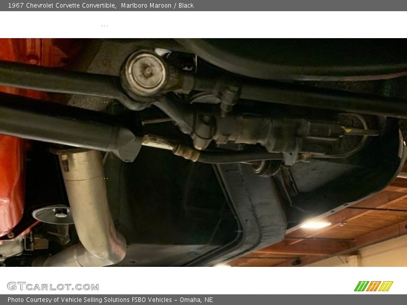 Undercarriage of 1967 Corvette Convertible