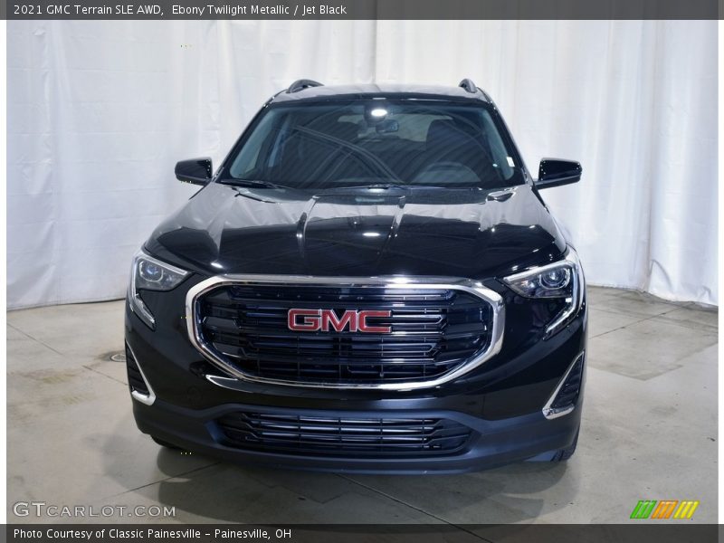 Ebony Twilight Metallic / Jet Black 2021 GMC Terrain SLE AWD