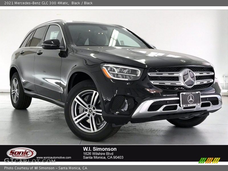 Black / Black 2021 Mercedes-Benz GLC 300 4Matic