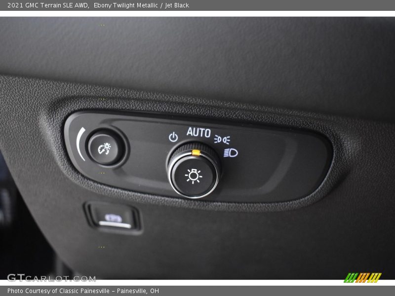 Ebony Twilight Metallic / Jet Black 2021 GMC Terrain SLE AWD