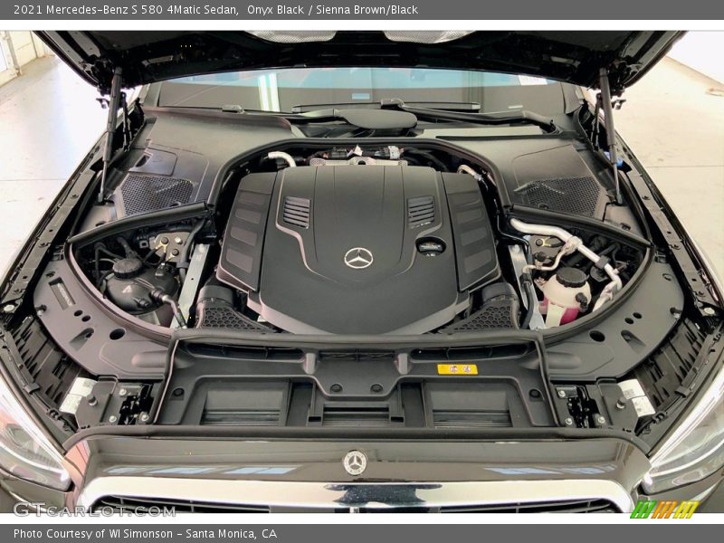  2021 S 580 4Matic Sedan Engine - 4.0 Liter DI biturbo DOHC 32-Valve VVT V8