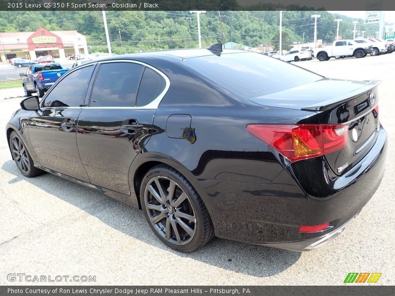 Obsidian / Black 2015 Lexus GS 350 F Sport Sedan