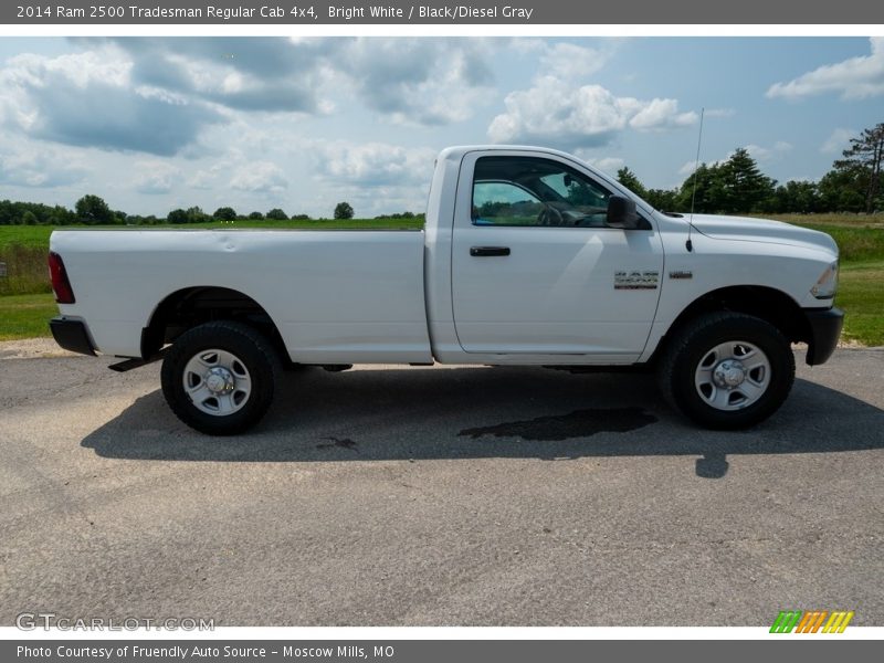  2014 2500 Tradesman Regular Cab 4x4 Bright White