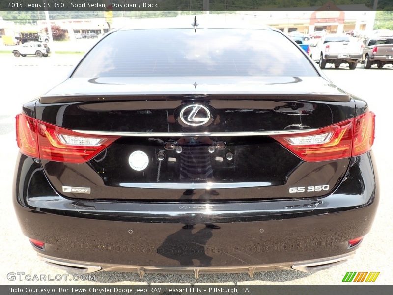 Obsidian / Black 2015 Lexus GS 350 F Sport Sedan