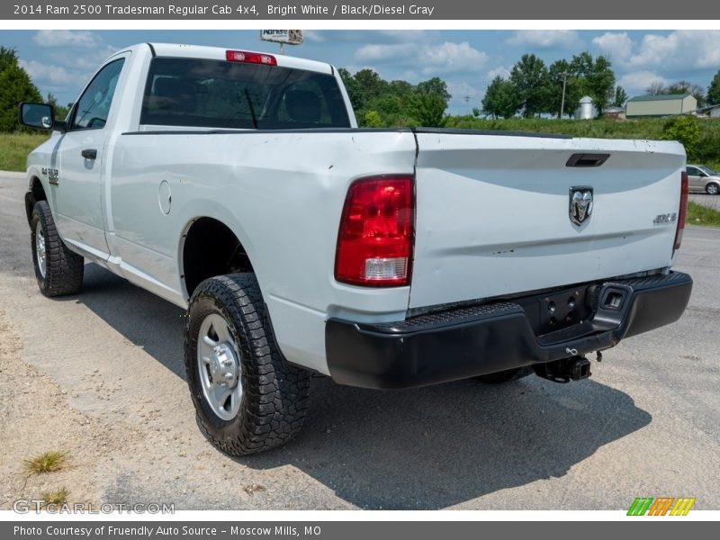Bright White / Black/Diesel Gray 2014 Ram 2500 Tradesman Regular Cab 4x4