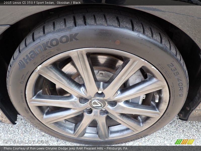  2015 GS 350 F Sport Sedan Wheel