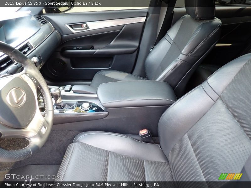 Front Seat of 2015 GS 350 F Sport Sedan